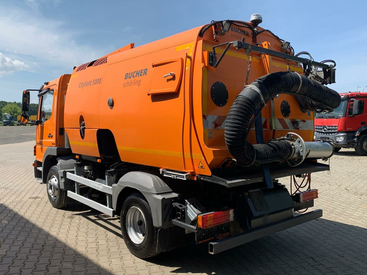 Mercedes-Benz Atego Kehrmaschine BUCHER CITYFANT 5000 - Vozilo za pometanje: slika 5 Mercedes-Benz Atego Kehrmaschine BUCHER CITYFANT 5000 - Vozilo za pometanje: slika 5