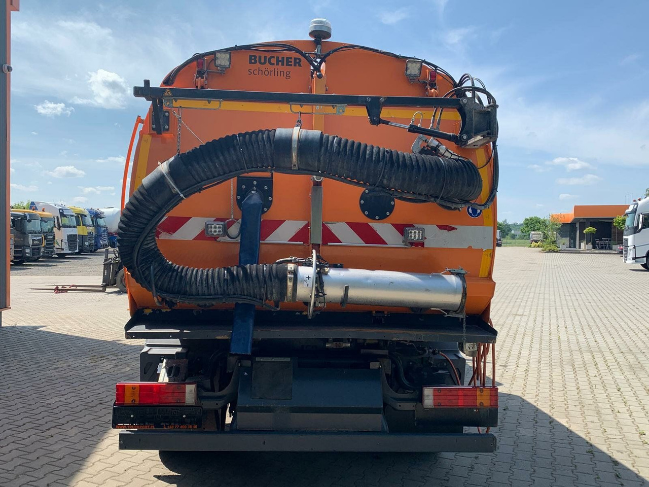 Mercedes-Benz Atego Kehrmaschine BUCHER CITYFANT 5000 - Vozilo za pometanje: slika 4 Mercedes-Benz Atego Kehrmaschine BUCHER CITYFANT 5000 - Vozilo za pometanje: slika 4