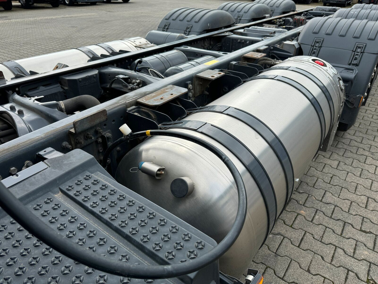 Tovornjak-šasija, Tovornjak z dvigalom Scania G 410 B8x2*6 NB LNG Fahrgestell Nebenantrieb: slika 8