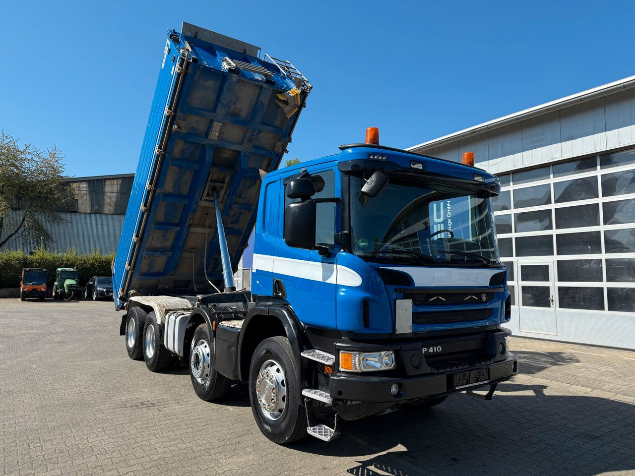 Scania P 410 8x4 Dreiseitenkipper DAUTEL - Tovornjak prekucnik: slika 2 Scania P 410 8x4 Dreiseitenkipper DAUTEL - Tovornjak prekucnik: slika 2