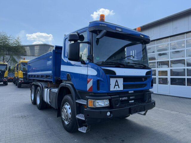 Scania P 450 6x4 Dreiseitenkipper DAUTEL - Tovornjak prekucnik: slika 1 Scania P 450 6x4 Dreiseitenkipper DAUTEL - Tovornjak prekucnik: slika 1