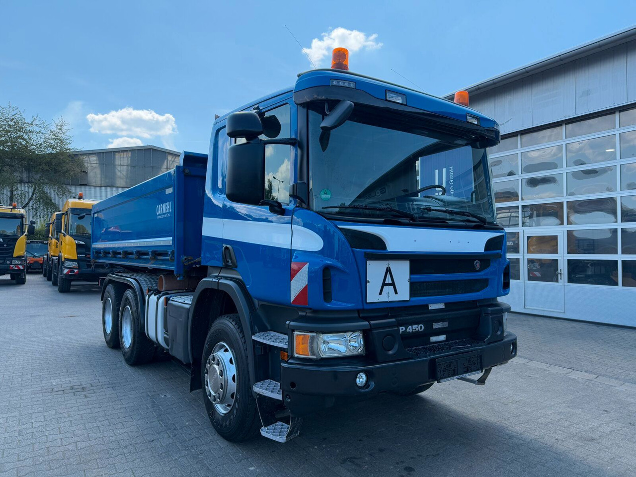 Scania P 450 6x4 Dreiseitenkipper DAUTEL - Tovornjak prekucnik: slika 1 Scania P 450 6x4 Dreiseitenkipper DAUTEL - Tovornjak prekucnik: slika 1