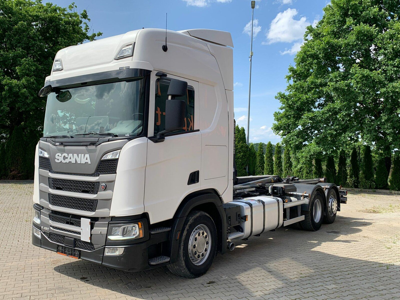 Scania R450 6x2 Abrollkipper MEILLER*Lenkachse Retarder - Kotalni prekucni tovornjak: slika 2 Scania R450 6x2 Abrollkipper MEILLER*Lenkachse Retarder - Kotalni prekucni tovornjak: slika 2