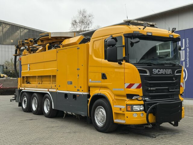 Scania R500 8x4 Kanalreiniger Kombi MÜLLER CM 170 KT - Vakuumski tovornjak: slika 1 Scania R500 8x4 Kanalreiniger Kombi MÜLLER CM 170 KT - Vakuumski tovornjak: slika 1