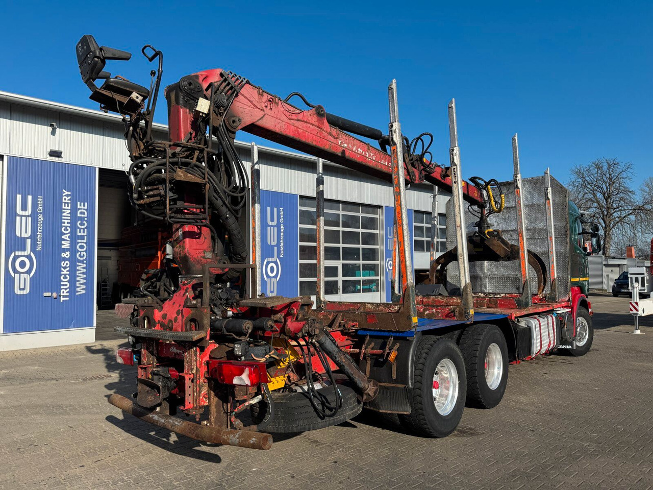 Scania R560 6x4 Holztransport Kran LOGLIFT HIAB 140S79R - Tovornjak za prevoz lesa, Tovornjak z dvigalom: slika 2 Scania R560 6x4 Holztransport Kran LOGLIFT HIAB 140S79R - Tovornjak za prevoz lesa, Tovornjak z dvigalom: slika 2