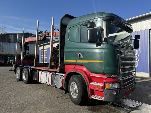 Scania R560 6x4 Holztransport Kran LOGLIFT HIAB 140S79R - Tovornjak za prevoz lesa, Tovornjak z dvigalom: slika 1 Scania R560 6x4 Holztransport Kran LOGLIFT HIAB 140S79R - Tovornjak za prevoz lesa, Tovornjak z dvigalom: slika 1