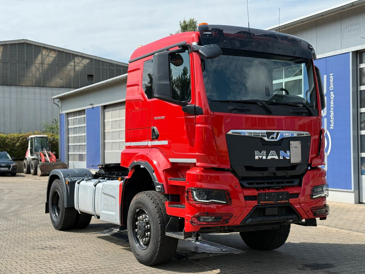 MAN TGS 18.520 4x4 SZM - Kipphyd. Blatt Luft Pritard - Vlačilec: slika 1 MAN TGS 18.520 4x4 SZM - Kipphyd. Blatt Luft Pritard - Vlačilec: slika 1