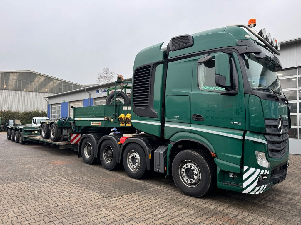 Mercedes-Benz ACTROS 4163 8x4 Schwerlast +Tieflader 4+2 *83 T - Vlačilec: slika 1 Mercedes-Benz ACTROS 4163 8x4 Schwerlast +Tieflader 4+2 *83 T - Vlačilec: slika 1