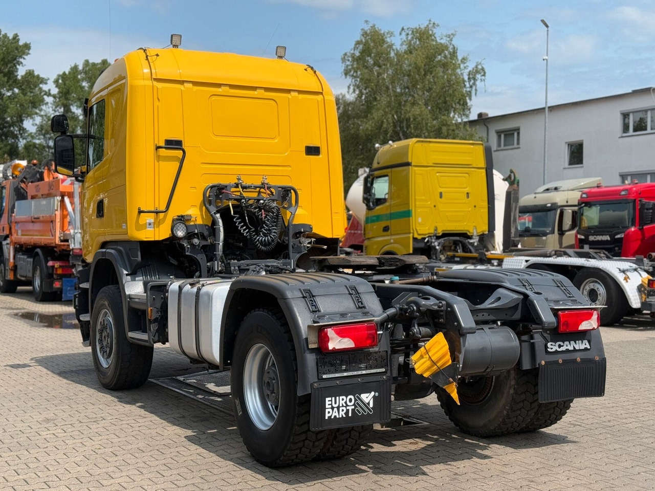 Scania G450 4x4 Euro 6 SZM Kipphydraulik Blatt/ Luft - Vlačilec: slika 5 Scania G450 4x4 Euro 6 SZM Kipphydraulik Blatt/ Luft - Vlačilec: slika 5