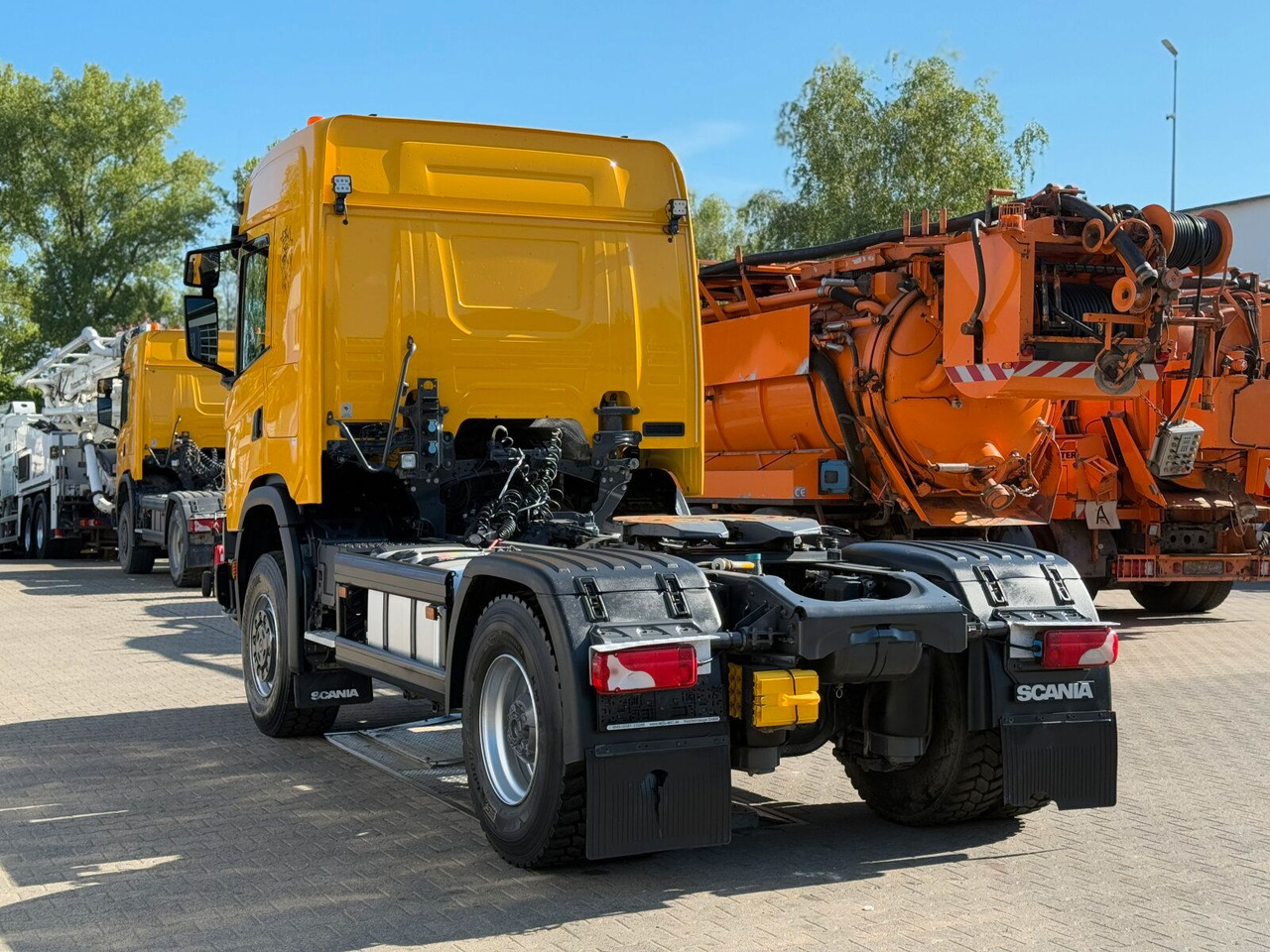 Scania G450 XT 4x4 Euro 6 SZM Kipphydraulik Blatt/ Luft - Vlačilec: slika 5 Scania G450 XT 4x4 Euro 6 SZM Kipphydraulik Blatt/ Luft - Vlačilec: slika 5