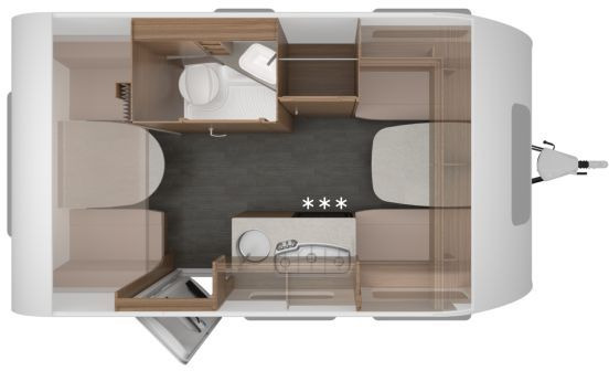Knaus Sport 400 LK Design Paket - Počitniška prikolica: slika 2 Knaus Sport 400 LK Design Paket - Počitniška prikolica: slika 2
