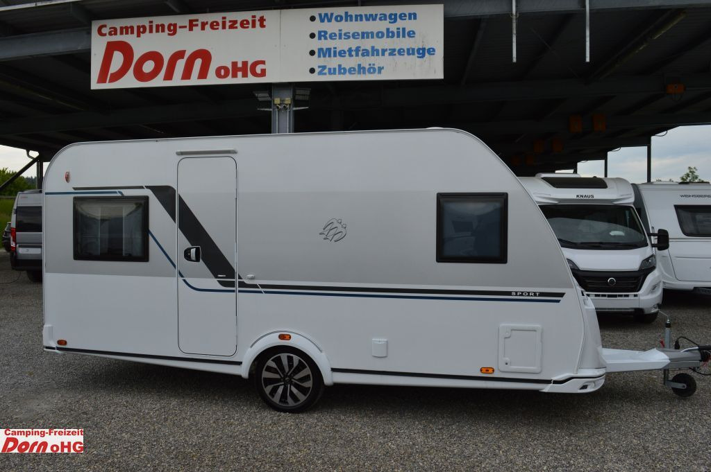 Knaus Sport 450 FU Design Paket - Počitniška prikolica: slika 1 Knaus Sport 450 FU Design Paket - Počitniška prikolica: slika 1