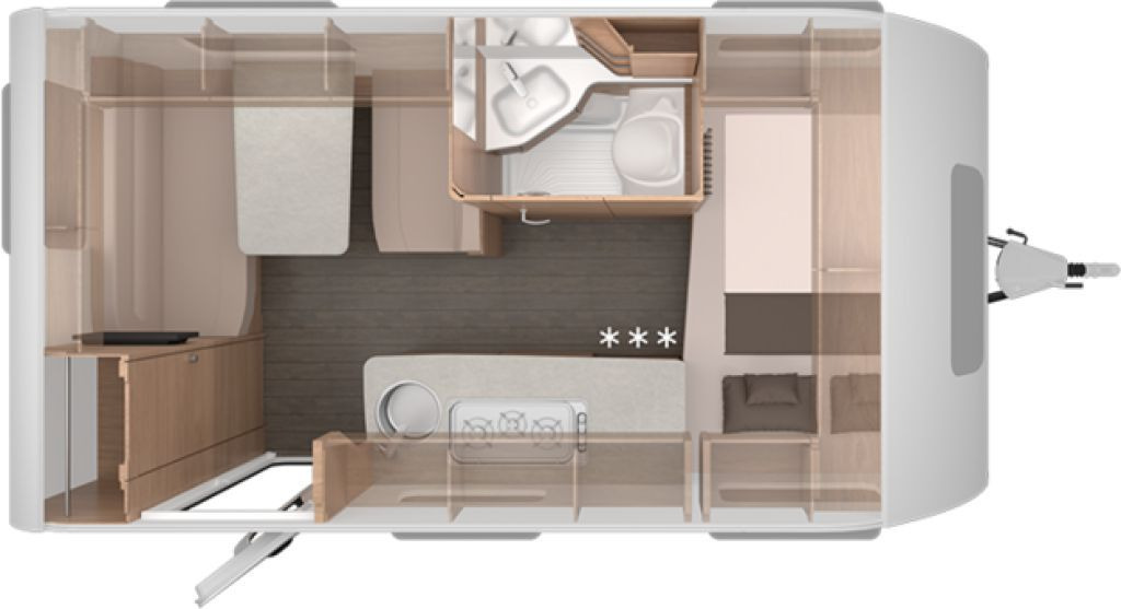 Knaus Südwind 420 QD 60 YEARS Kühlschrank 142l - Počitniška prikolica: slika 2 Knaus Südwind 420 QD 60 YEARS Kühlschrank 142l - Počitniška prikolica: slika 2