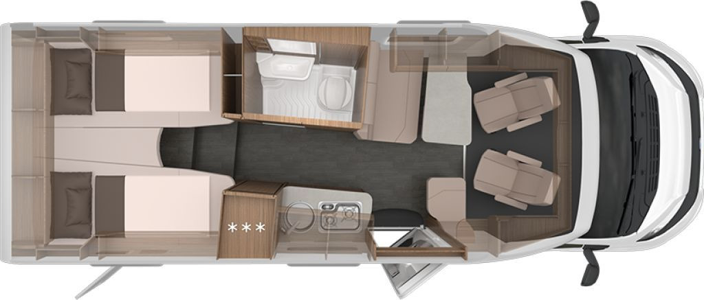 Knaus Van TI 650 MEG VANSATION Automatik - Polintegriran avtodom: slika 2 Knaus Van TI 650 MEG VANSATION Automatik - Polintegriran avtodom: slika 2