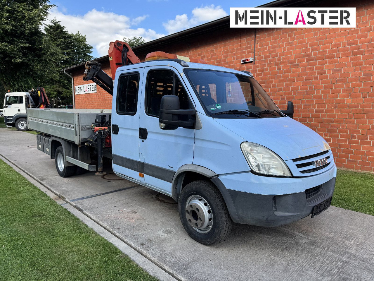 Iveco 65C180 3.0d Palfinger PK 6500 7 Sitzer NL 2300kg - Dostavno vozilo s kesonom, Dostavno vozilo z dvojno kabino: slika 3 Iveco 65C180 3.0d Palfinger PK 6500 7 Sitzer NL 2300kg - Dostavno vozilo s kesonom, Dostavno vozilo z dvojno kabino: slika 3