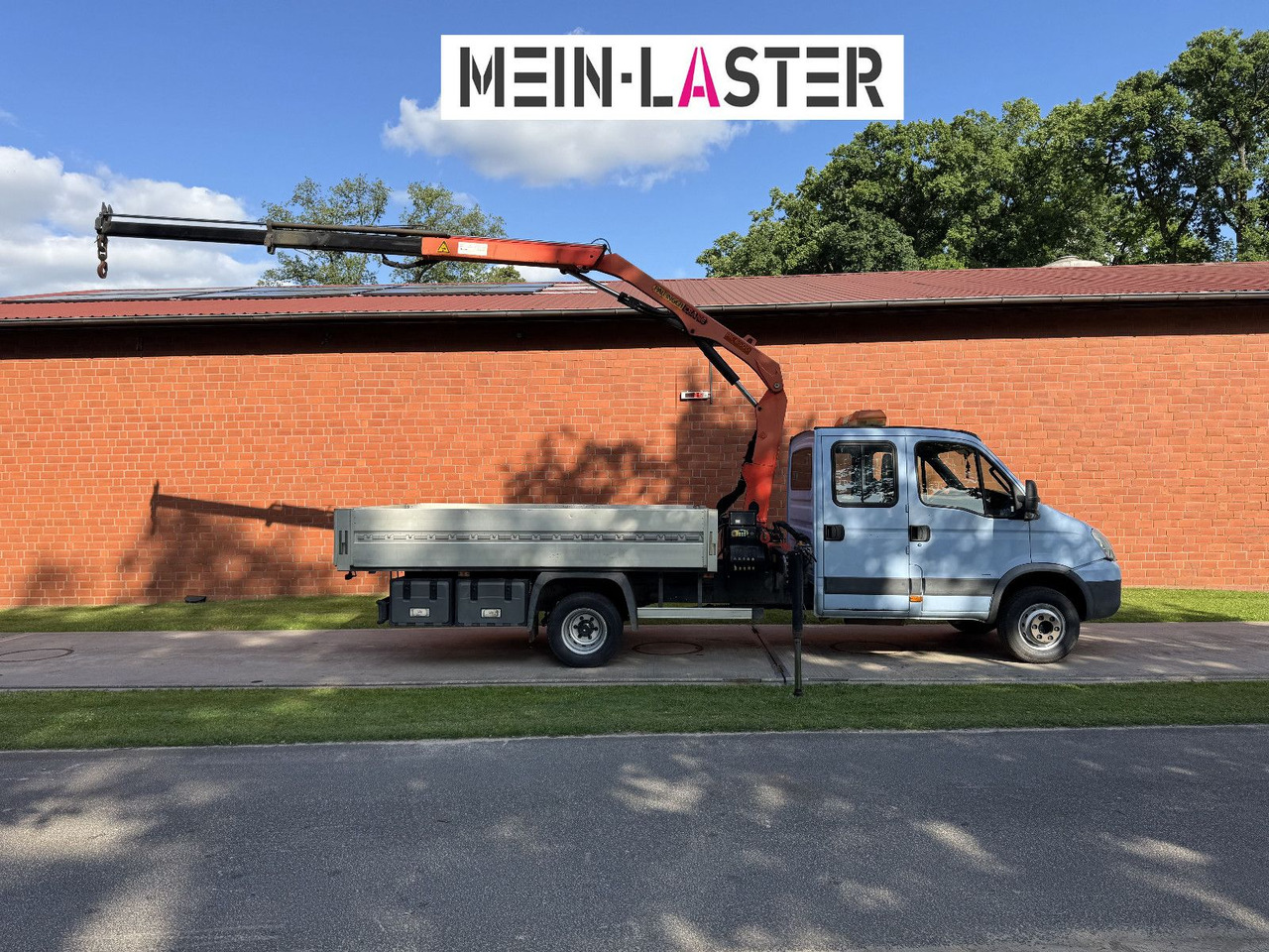 Iveco 65C180 3.0d Palfinger PK 6500 7 Sitzer NL 2300kg - Dostavno vozilo s kesonom, Dostavno vozilo z dvojno kabino: slika 2 Iveco 65C180 3.0d Palfinger PK 6500 7 Sitzer NL 2300kg - Dostavno vozilo s kesonom, Dostavno vozilo z dvojno kabino: slika 2