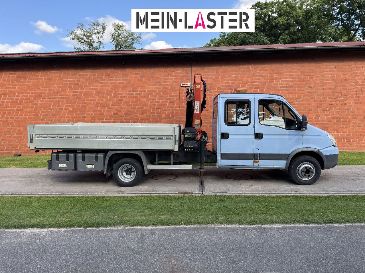 Iveco 65C180 3.0d Palfinger PK 6500 7 Sitzer NL 2300kg - Dostavno vozilo s kesonom, Dostavno vozilo z dvojno kabino: slika 4 Iveco 65C180 3.0d Palfinger PK 6500 7 Sitzer NL 2300kg - Dostavno vozilo s kesonom, Dostavno vozilo z dvojno kabino: slika 4