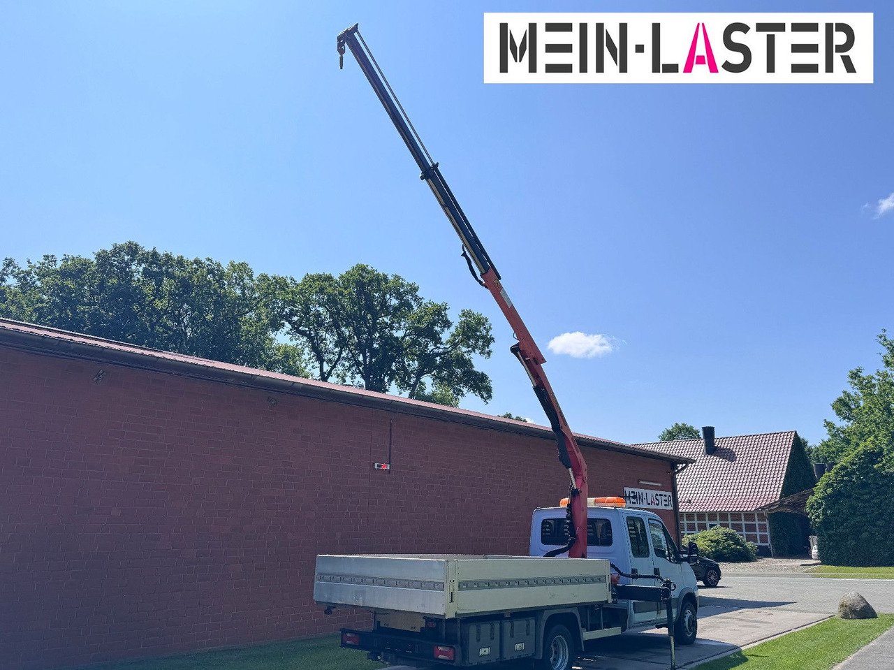 Iveco 65C180 3.0d Palfinger PK 6500 7 Sitzer - Dostavno vozilo s kesonom, Dostavno vozilo z dvojno kabino: slika 5 Iveco 65C180 3.0d Palfinger PK 6500 7 Sitzer - Dostavno vozilo s kesonom, Dostavno vozilo z dvojno kabino: slika 5