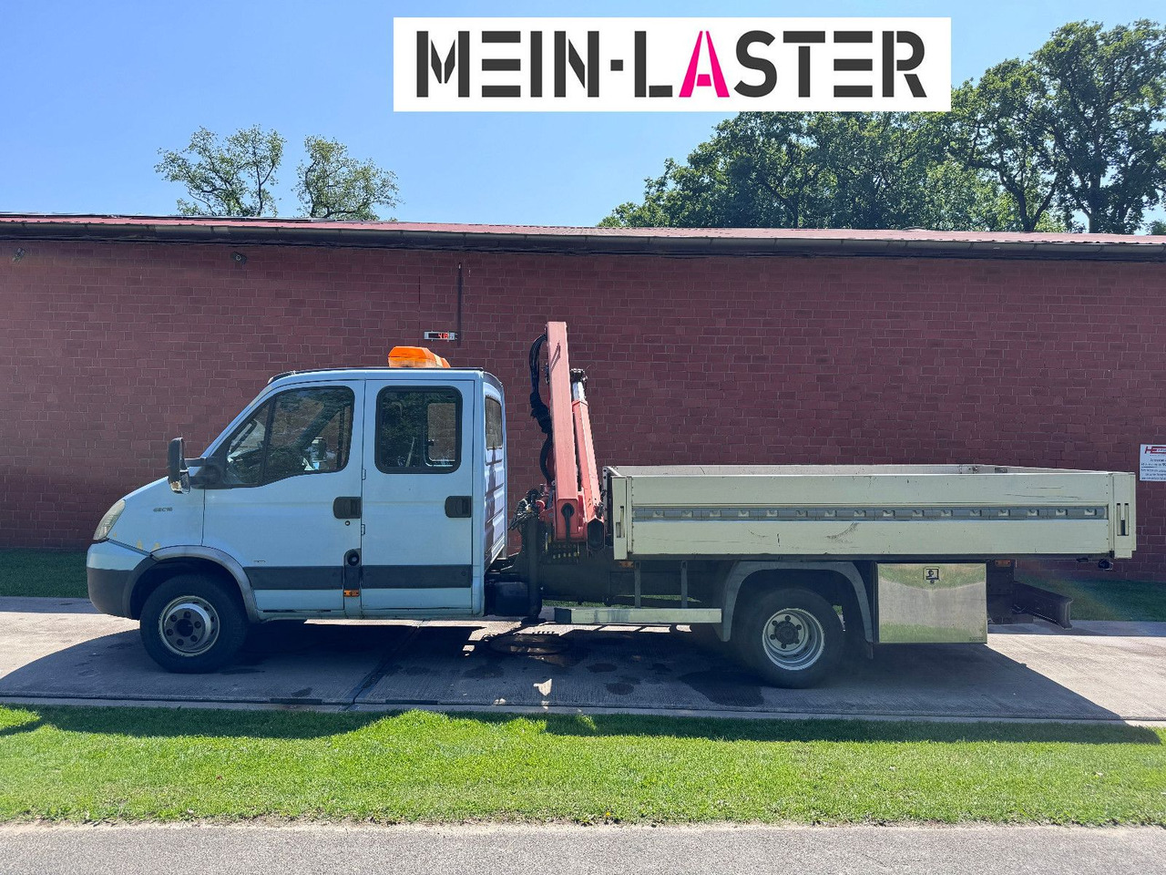 Iveco 65C180 3.0d Palfinger PK 6500 7 Sitzer - Dostavno vozilo s kesonom, Dostavno vozilo z dvojno kabino: slika 4 Iveco 65C180 3.0d Palfinger PK 6500 7 Sitzer - Dostavno vozilo s kesonom, Dostavno vozilo z dvojno kabino: slika 4
