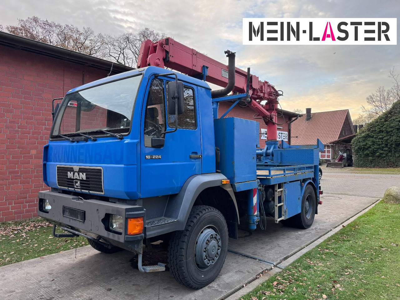MAN 18.232 4x4 Atlas AK 5002 14m 1.390 kg Seilwinde - Tovornjak z dvigalom: slika 2 MAN 18.232 4x4 Atlas AK 5002 14m 1.390 kg Seilwinde - Tovornjak z dvigalom: slika 2