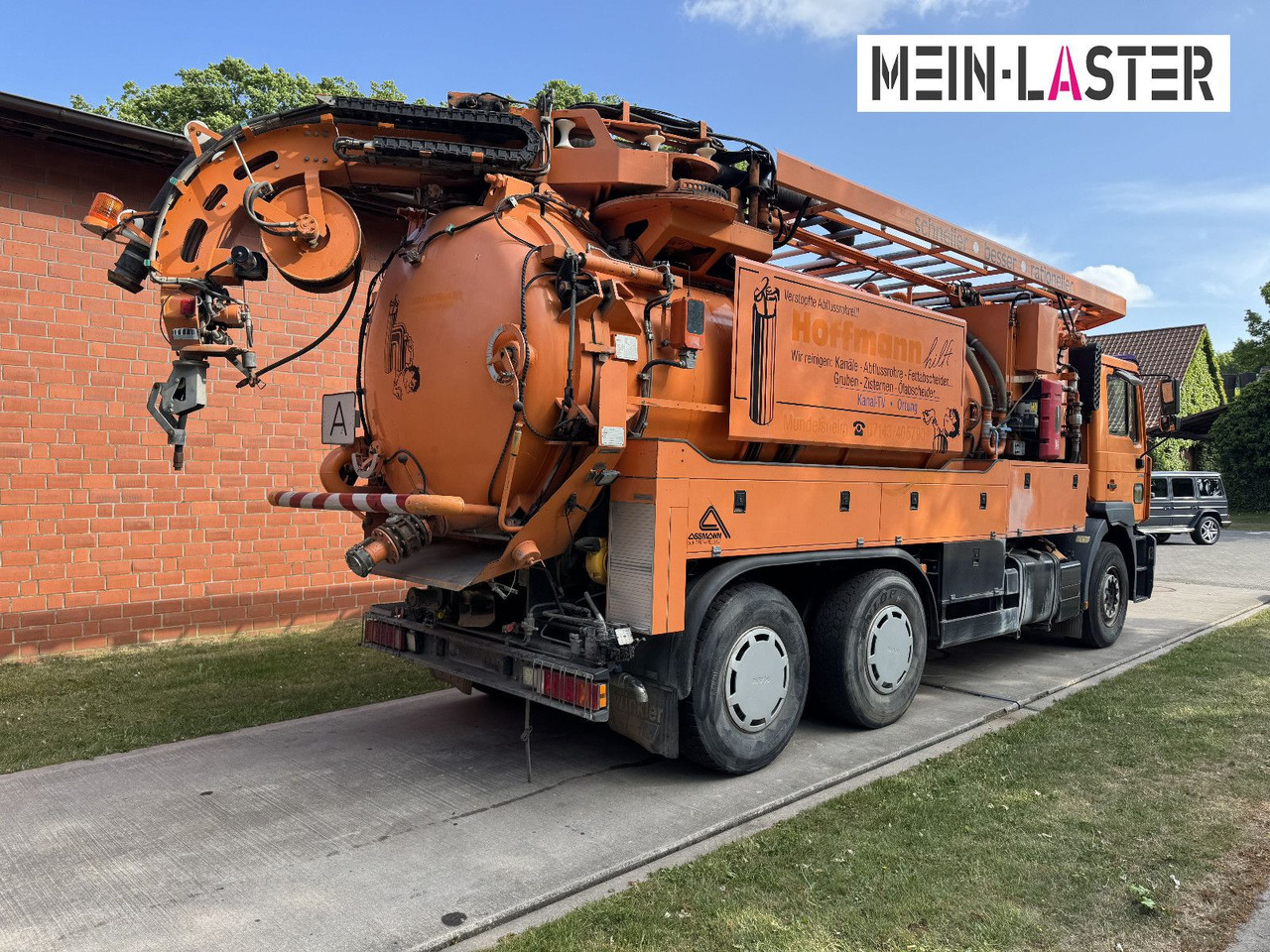 MAN FE 410 Assmann Saug HD Spüler Recycling + FB. - Vakuumski tovornjak: slika 5 MAN FE 410 Assmann Saug HD Spüler Recycling + FB. - Vakuumski tovornjak: slika 5