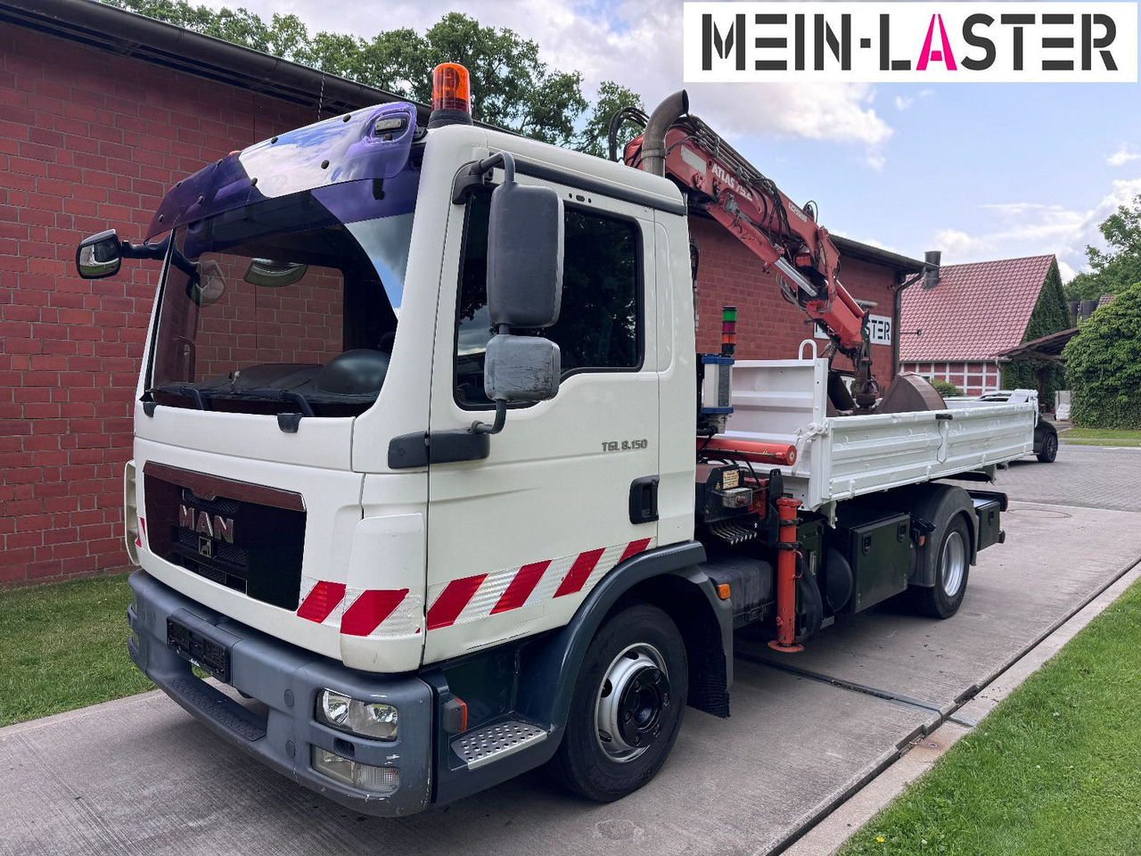 MAN TGL 8.150 3 S-Kipper Atlas 75 10m -1t. Funk FB - Dostavno vozilo prekucnik: slika 3 MAN TGL 8.150 3 S-Kipper Atlas 75 10m -1t. Funk FB - Dostavno vozilo prekucnik: slika 3