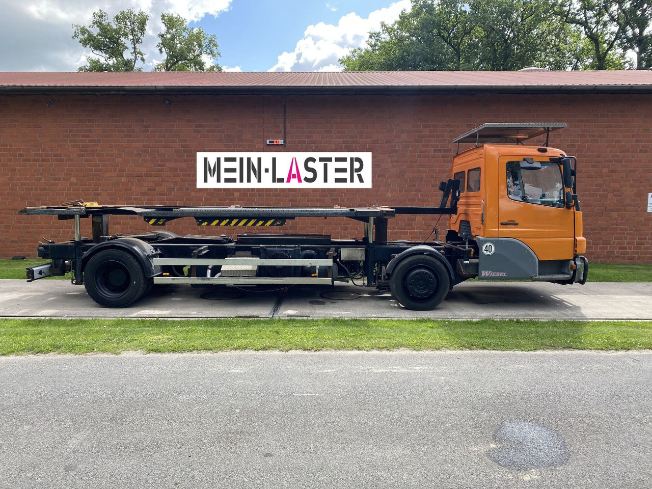 Mercedes-Benz Kamag Wiesel Umsetzter Sattelplatte - Kontejnerski tovornjak/ Tovornjak z zamenljivim tovoriščem: slika 5 Mercedes-Benz Kamag Wiesel Umsetzter Sattelplatte - Kontejnerski tovornjak/ Tovornjak z zamenljivim tovoriščem: slika 5