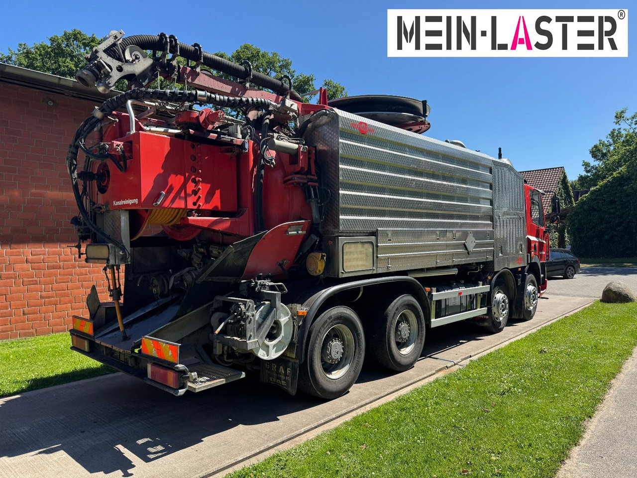 Scania G 450 8x4 Kaiser Twister Komfort V2A Funk - Vakuumski tovornjak: slika 4 Scania G 450 8x4 Kaiser Twister Komfort V2A Funk - Vakuumski tovornjak: slika 4