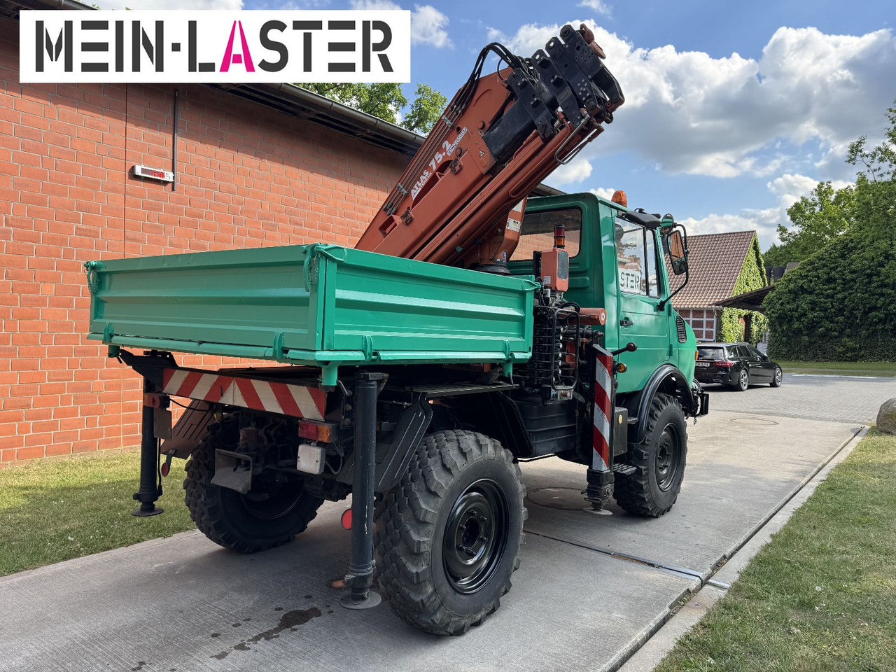 Unimog U 1200 Atlas 75.2 Kran 14 m Funk FB *1. Hand - Tovornjak z dvigalom: slika 4 Unimog U 1200 Atlas 75.2 Kran 14 m Funk FB *1. Hand - Tovornjak z dvigalom: slika 4