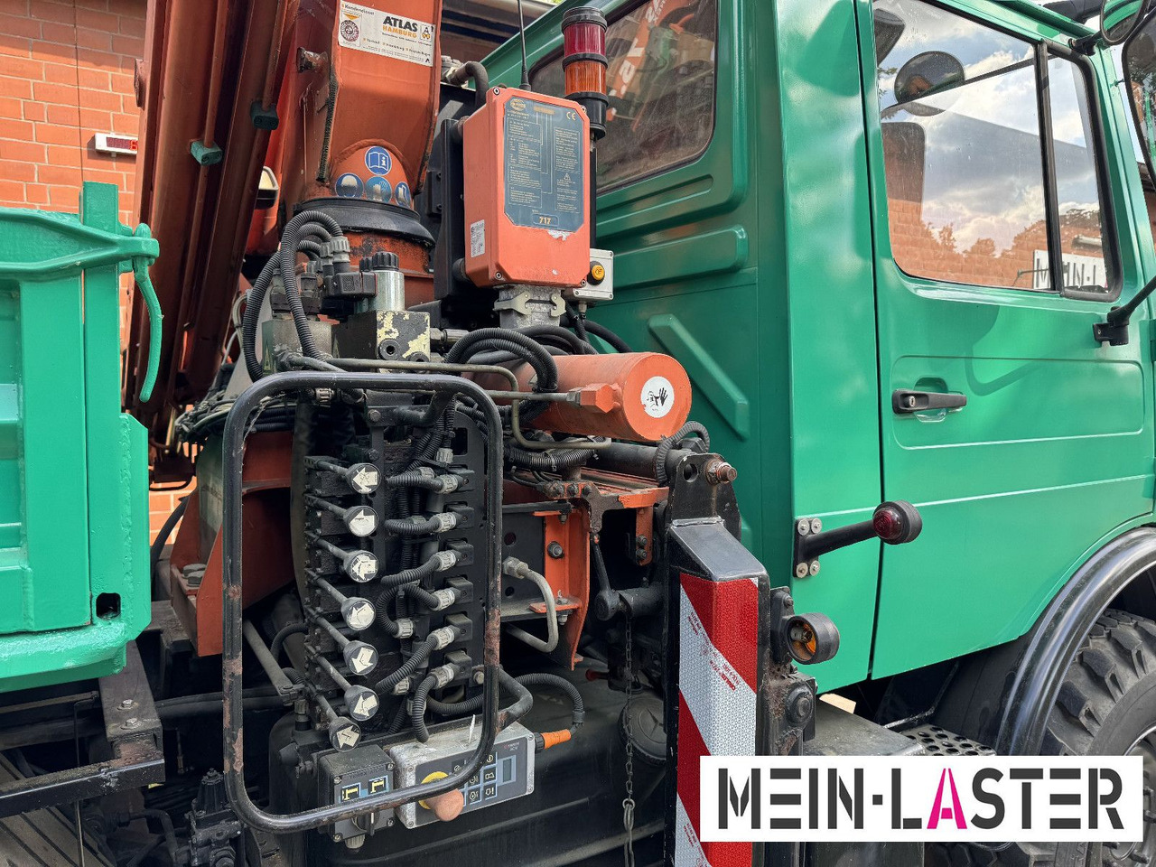 Unimog U 1200 Atlas 75.2 Kran 14 m Funk FB  *1. Hand lizing Unimog U 1200 Atlas 75.2 Kran 14 m Funk FB  *1. Hand: slika 15