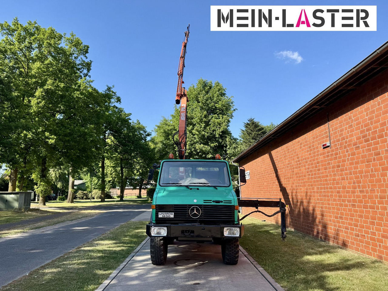 Unimog U 1200 Atlas 75.2 Kran 14 m Funk FB  *1. Hand lizing Unimog U 1200 Atlas 75.2 Kran 14 m Funk FB  *1. Hand: slika 18
