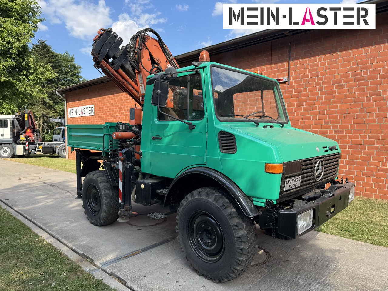 Unimog U 1200 Atlas 75.2 Kran 14 m Funk FB  *1. Hand lizing Unimog U 1200 Atlas 75.2 Kran 14 m Funk FB  *1. Hand: slika 19