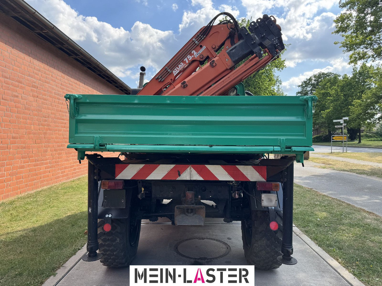Unimog U 1200 Atlas 75.2 Kran 14 m Funk FB  *1. Hand lizing Unimog U 1200 Atlas 75.2 Kran 14 m Funk FB  *1. Hand: slika 11