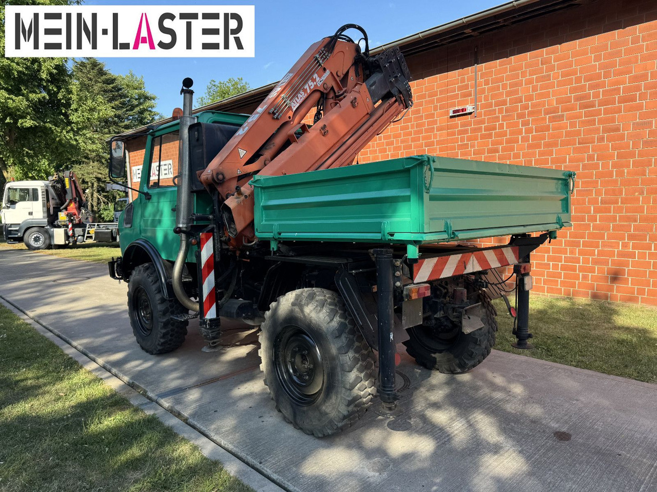 Unimog U 1200 Atlas 75.2 Kran 14 m Funk FB *1. Hand - Tovornjak z dvigalom: slika 5 Unimog U 1200 Atlas 75.2 Kran 14 m Funk FB *1. Hand - Tovornjak z dvigalom: slika 5