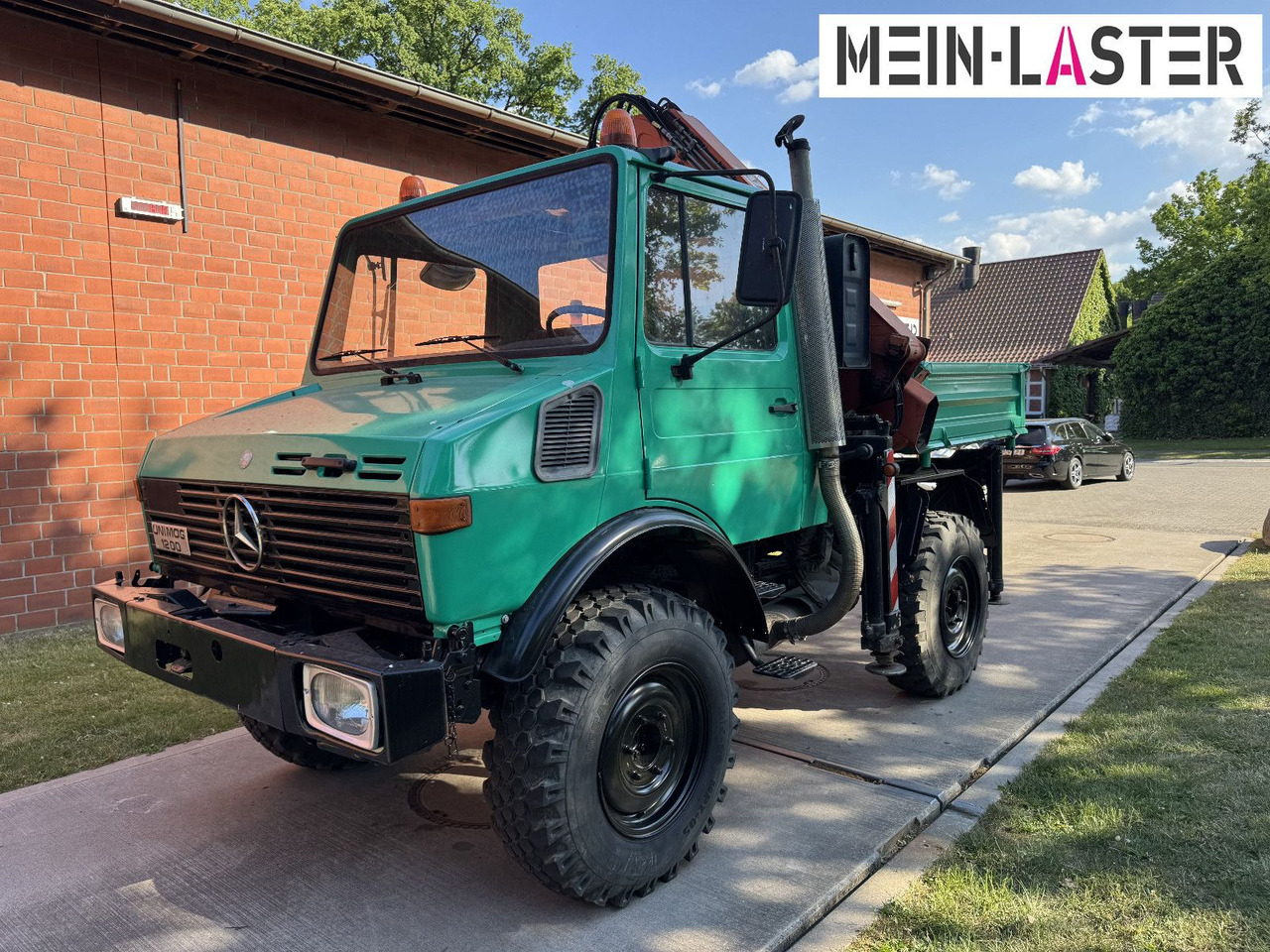 Unimog U 1200 Atlas 75.2 Kran 14 m Funk FB *1. Hand - Tovornjak z dvigalom: slika 3 Unimog U 1200 Atlas 75.2 Kran 14 m Funk FB *1. Hand - Tovornjak z dvigalom: slika 3