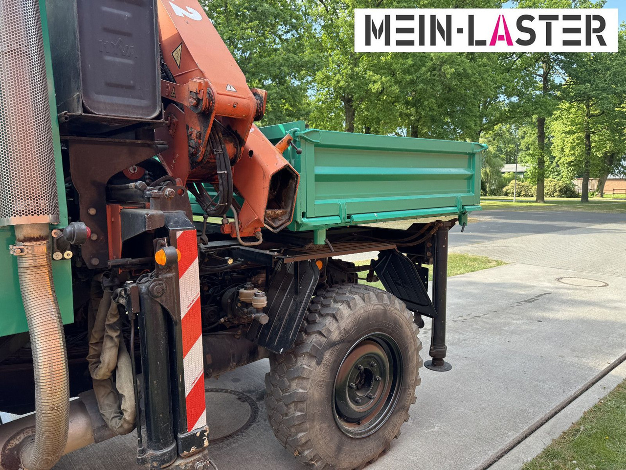 Unimog U 1200 Atlas 75.2 Kran 14 m Funk FB  *1. Hand lizing Unimog U 1200 Atlas 75.2 Kran 14 m Funk FB  *1. Hand: slika 16