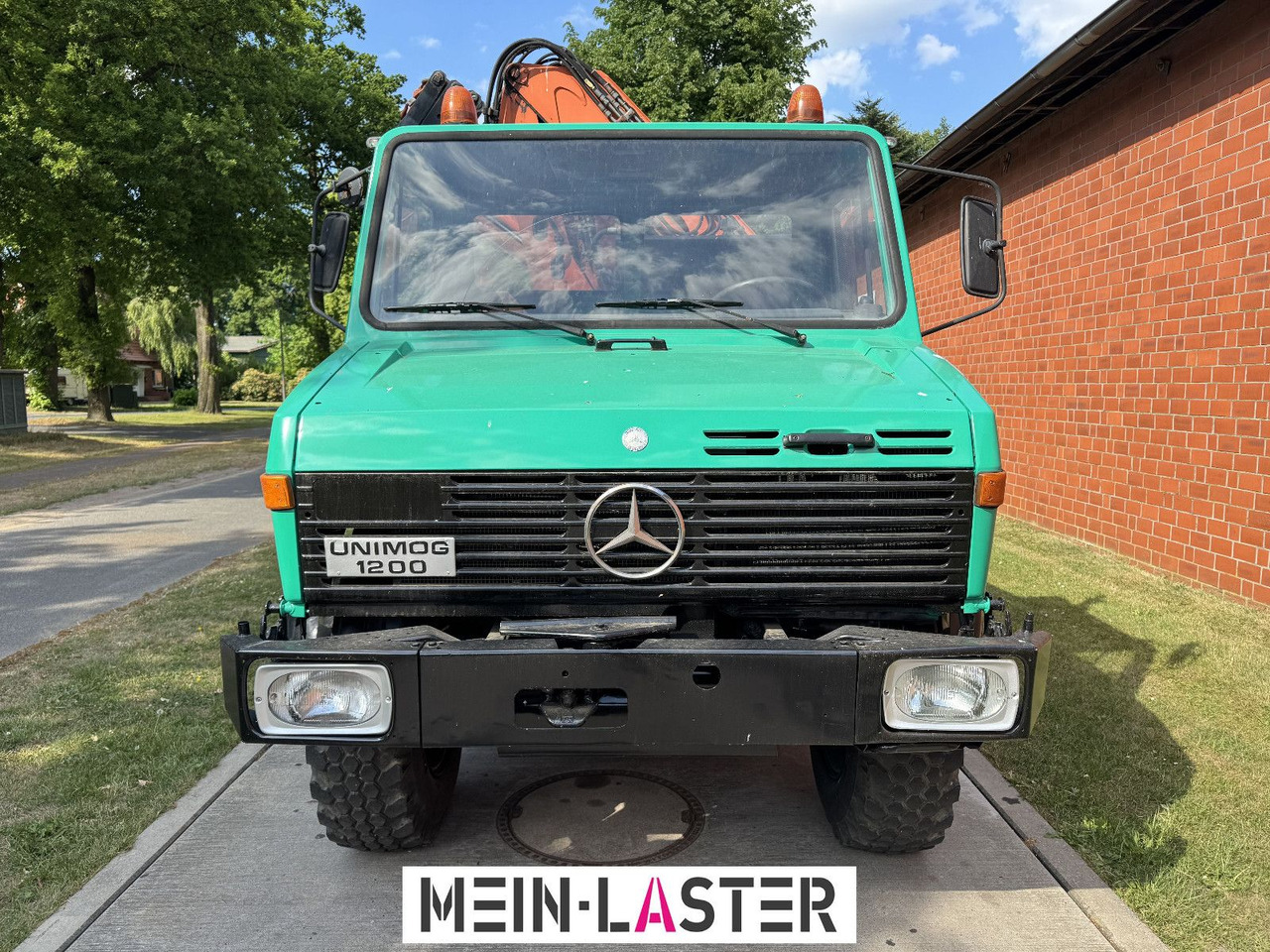 Unimog U 1200 Atlas 75.2 Kran 14 m Funk FB  *1. Hand lizing Unimog U 1200 Atlas 75.2 Kran 14 m Funk FB  *1. Hand: slika 9