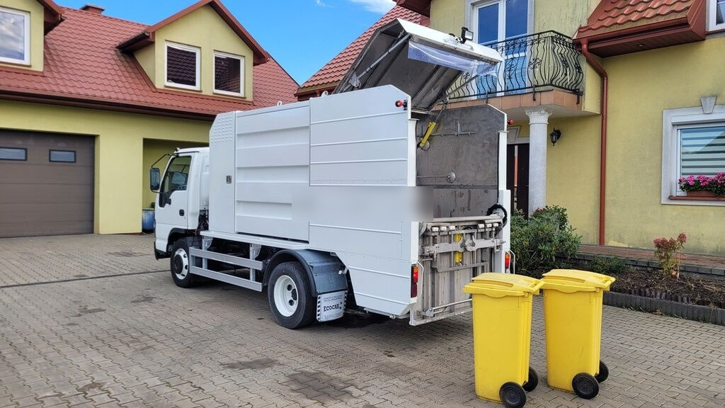 Isuzu NQR75 Container washer laveuse lavacassonetti myjka - Smetarski tovornjak: slika 2 Isuzu NQR75 Container washer laveuse lavacassonetti myjka - Smetarski tovornjak: slika 2