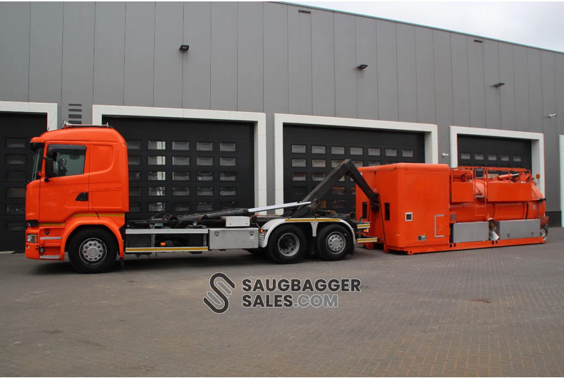 Vakuumski tovornjak Scania R520 V8 KOKS MegaVac Loader 8000 Evo – Dry material unit: slika 8