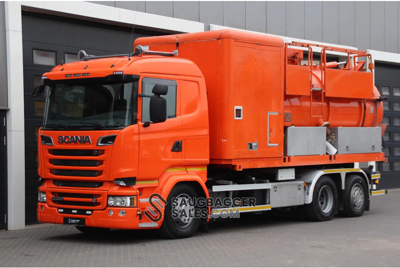 Scania R520 V8 KOKS MegaVac Loader 8000 Evo – Dry material unit - Vakuumski tovornjak: slika 1 Scania R520 V8 KOKS MegaVac Loader 8000 Evo – Dry material unit - Vakuumski tovornjak: slika 1