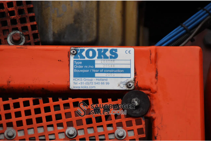 Vakuumski tovornjak Scania R520 V8 KOKS MegaVac Loader 8000 Evo – Dry material unit: slika 17