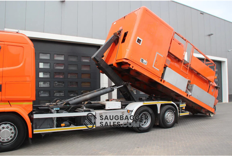 Vakuumski tovornjak Scania R520 V8 KOKS MegaVac Loader 8000 Evo – Dry material unit: slika 7