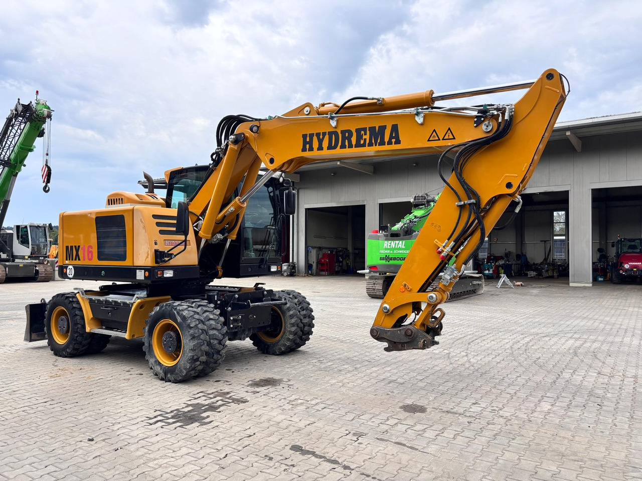 Hydrema MX 16G - Bager na kolesih: slika 2 Hydrema MX 16G - Bager na kolesih: slika 2