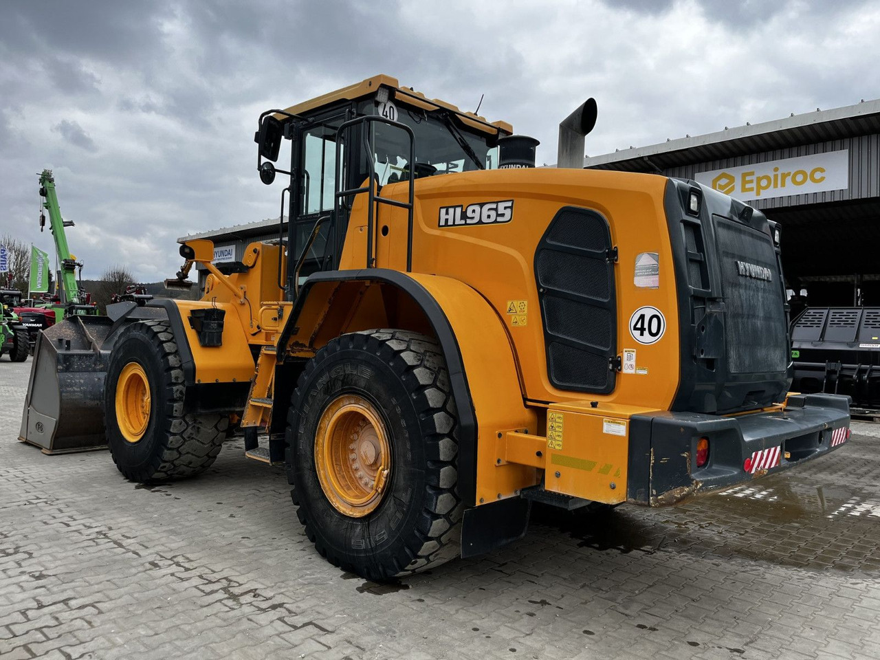 Hyundai HL 965 - Kolesni nakladalec: slika 4 Hyundai HL 965 - Kolesni nakladalec: slika 4
