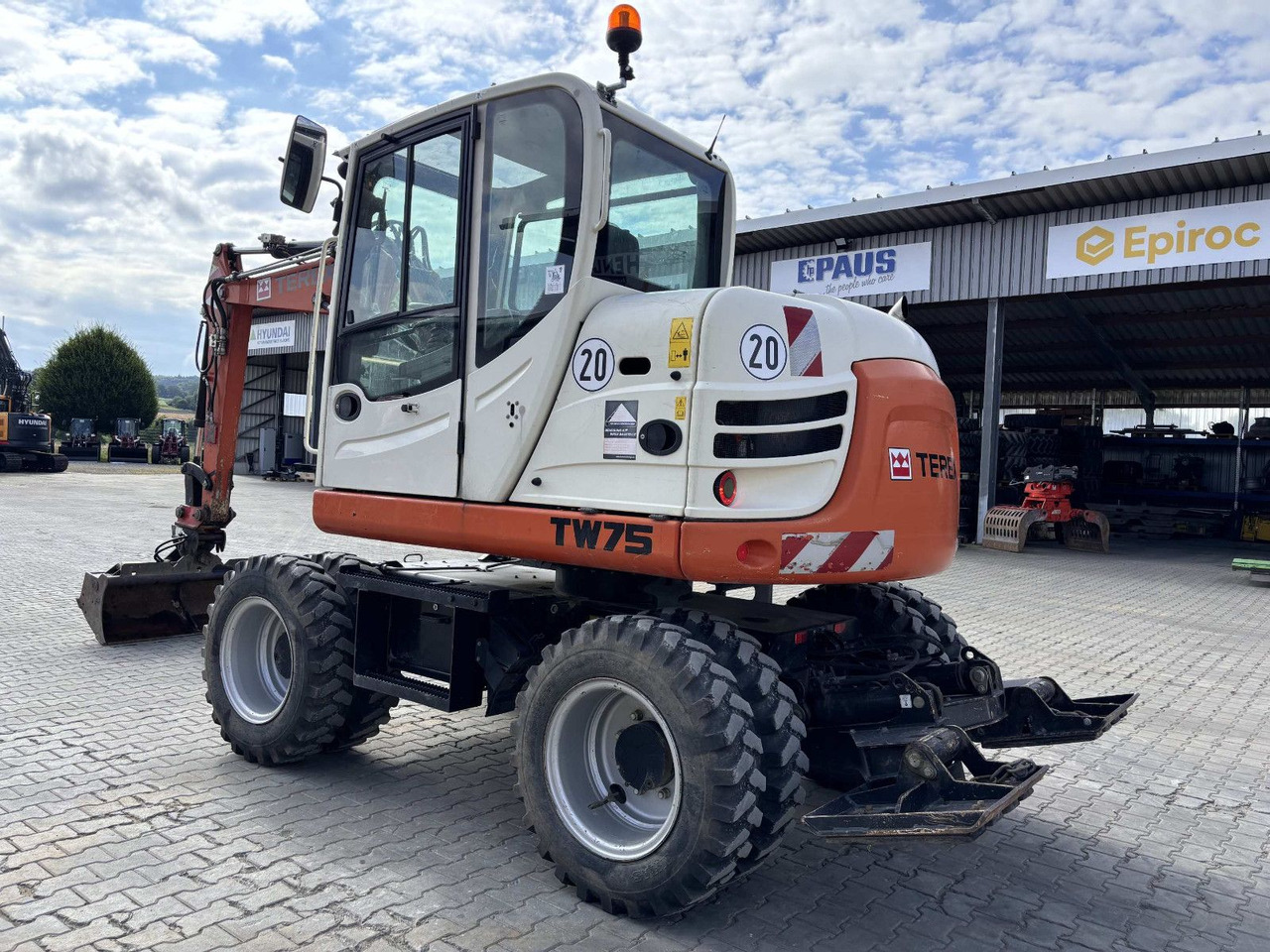 Terex TW 75 - Bager na kolesih: slika 4 Terex TW 75 - Bager na kolesih: slika 4