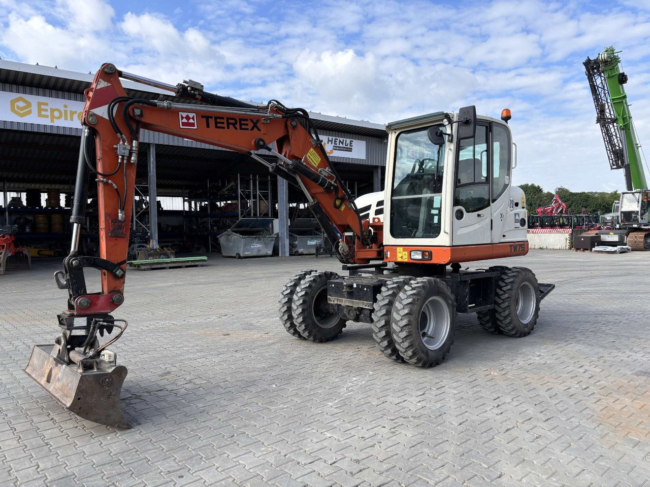 Terex TW 75 - Bager na kolesih: slika 1 Terex TW 75 - Bager na kolesih: slika 1