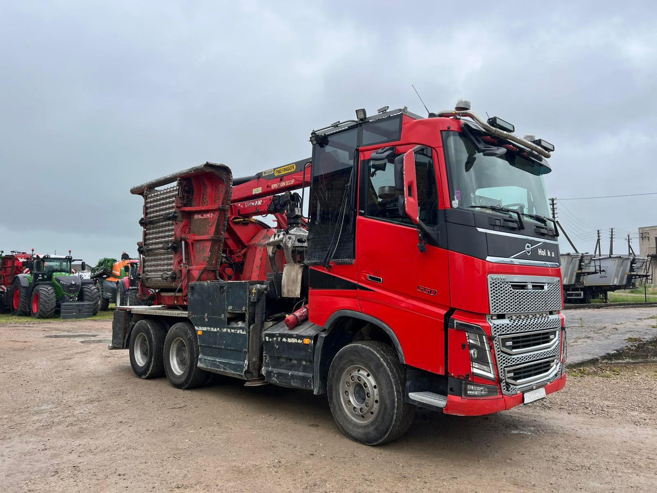 VOLVO FH16.550 - Lesni sekalnik: slika 1 VOLVO FH16.550 - Lesni sekalnik: slika 1