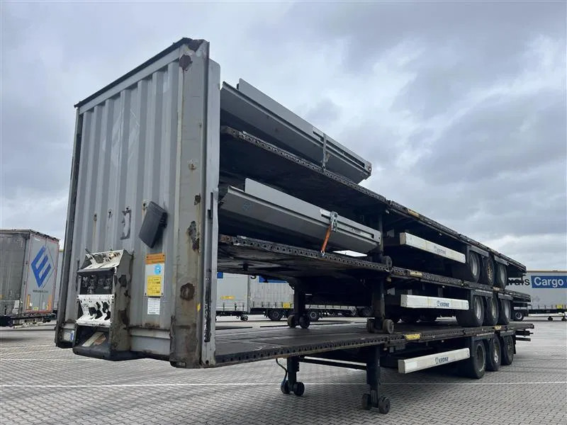 Krone 1x 2014 & 2x 2013 XL MEGA P400 HUCKEPACK FLAT STACK - Polprikolica zabojnik: slika 3 Krone 1x 2014 & 2x 2013 XL MEGA P400 HUCKEPACK FLAT STACK - Polprikolica zabojnik: slika 3