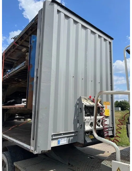 Krone 2x stack of 4x mega flat trailer - Polprikolica s kesonom: slika 2 Krone 2x stack of 4x mega flat trailer - Polprikolica s kesonom: slika 2