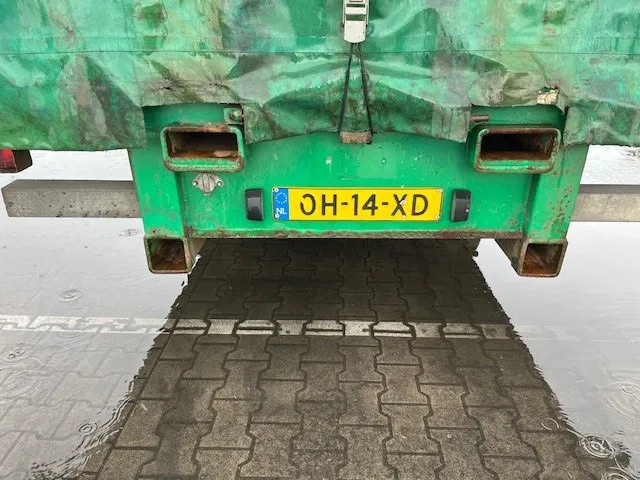 Polprikolica zabojnik LAG 2X 2005 LAG SCHUIFZEIL TRAILER met kooiaap uitvoering: slika 13